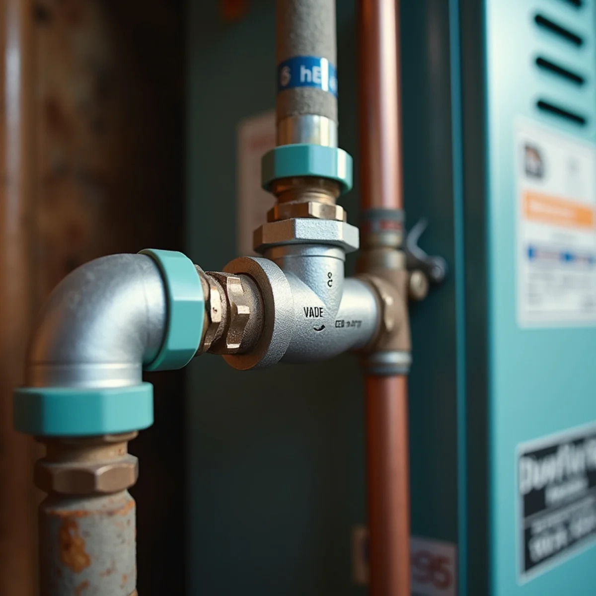 Close-up of furnace installation equipment serviced by HVAC Somerset KY in Pulaski County