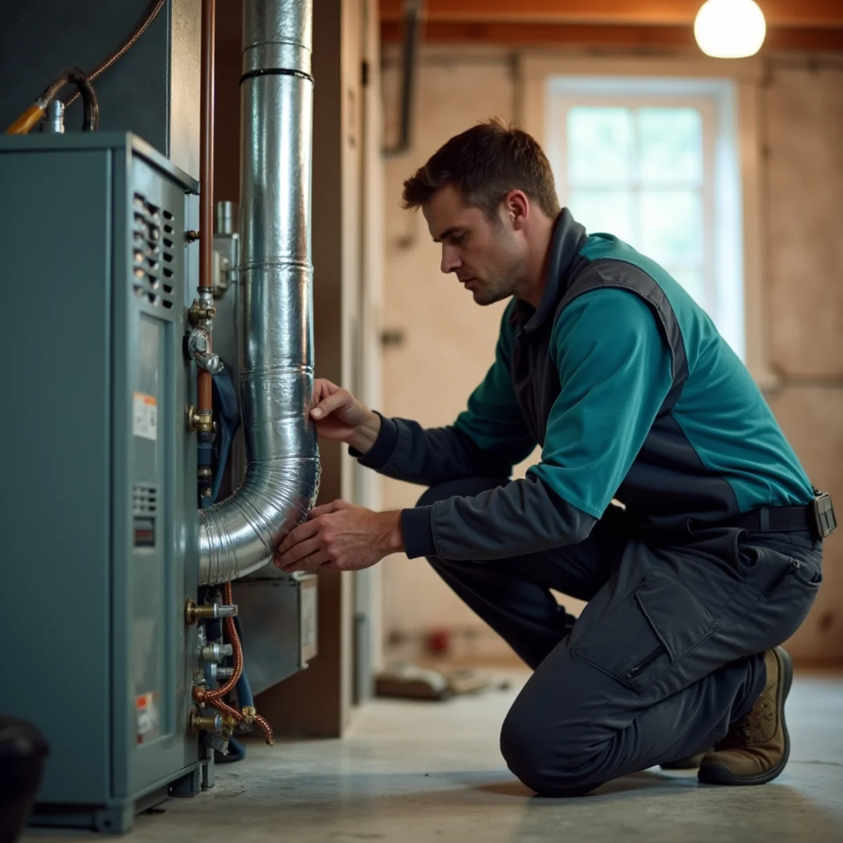 HVAC Somerset KY technician performing air quality at a Somerset, KY home